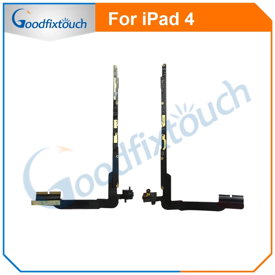 For ipad 4 Audio Jack Headphone Port Flex Cable Earphone port plug Headphone Audio Jack connector flex cable