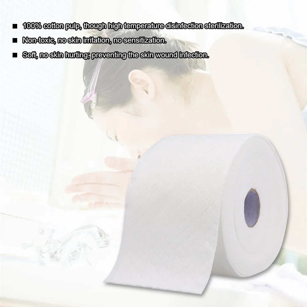 30m Disposable Towel Cleansing Wipes Beauty Towel Roll Paper Towel Roll
