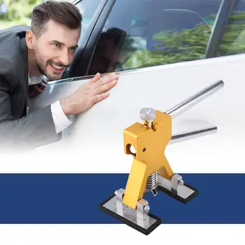 

Car Paintless Removal Repair Tool Dent Lifter Glue Puller Taps Kit Light Weight And Portable Easy To Carry Durability