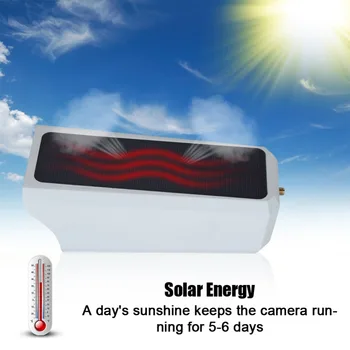 

1080P HD Wifi Outdoor Solar Energy Low Power IP Camera Wireless Surveillance IR Camera Solar CCTV Camera solaire