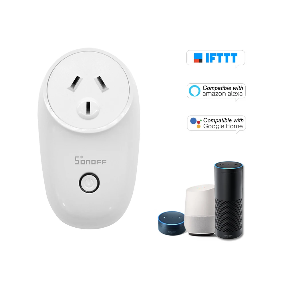 Умная Беспроводная розетка SONOFF S26 ITEAD с поддержкой Wi Fi 5 шт.|Умные розетки| |