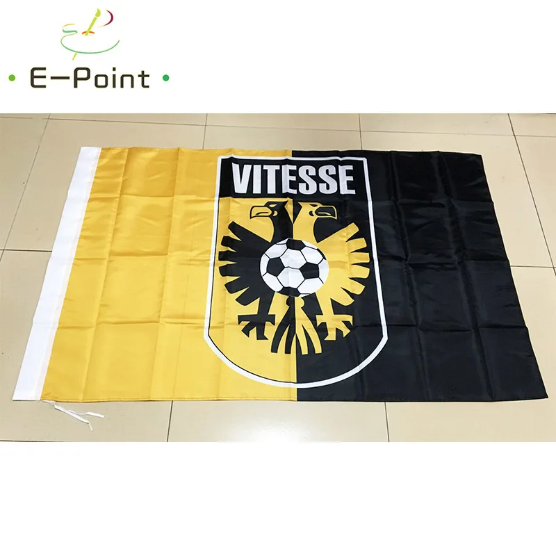 Голландский SBV Vitesse Arnhem 3 фута* 5 футов(96*144 см) размер рождественские украшения для дома флаг баннер Тип подарки