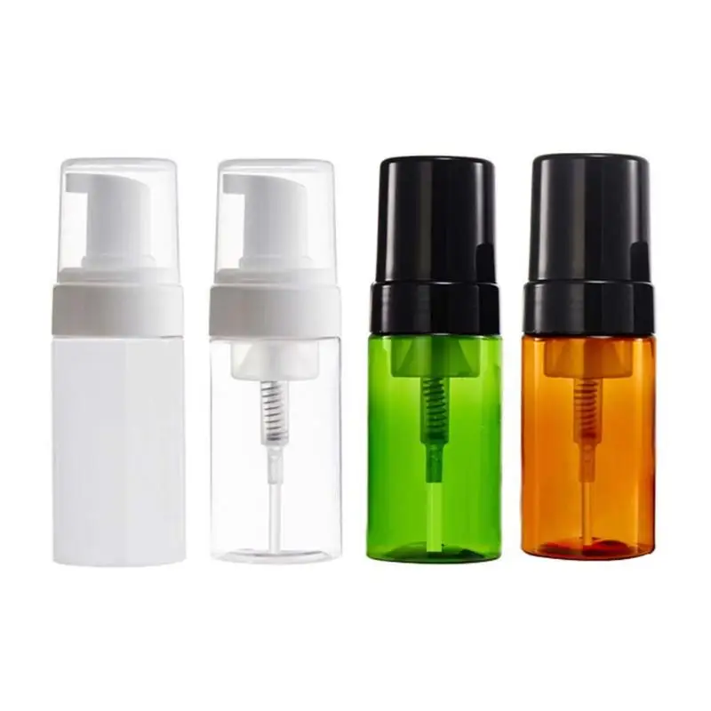 

100ml Foaming Bottle Froth Pump Soap Mousses Liquid Dispenser Plastic Shampoo Lotion Bottling Container