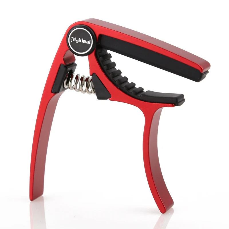 

Meideal Aluminum Alloy Ukulele Capo Designed for 4 Strings Ukulele Exquisite Spring One Hand Use Safe for Instrument MC20U