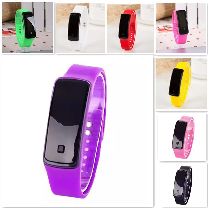 

Digital Wristwatch for Children Waterproof Silicone Watch Band LED Watch for Students Boys Girls Drop Shipping