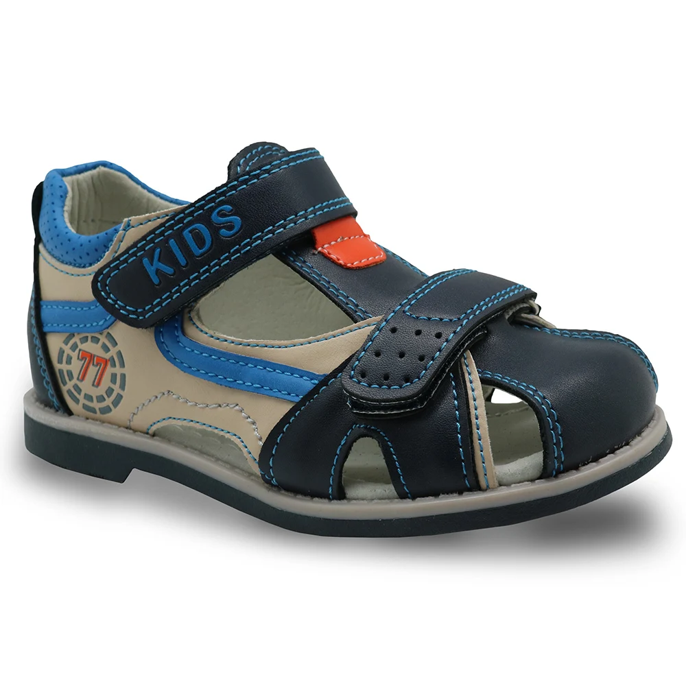 

Rubber Closed Toe Boys Sandals Arch Support Children's Summer Orthopedic Shoes Boys Fashion Sandals For Toddler Kids
