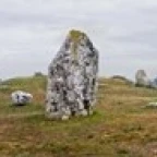 Viking burial site and wooden windmill Gettlinge Oland Sweden Poster Print (42 x 12) | Дом и сад