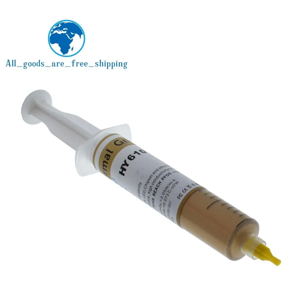 Cpu cooler 30g Conductive Heatsink Plaster Thermal Paste Large Needle Cooler For CPU Heatsink Heat Sink for PC DROPSHIPPING