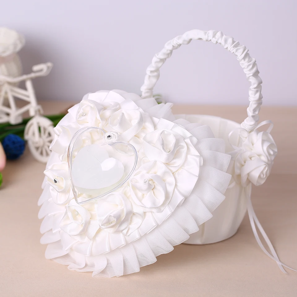 flower girl box basket