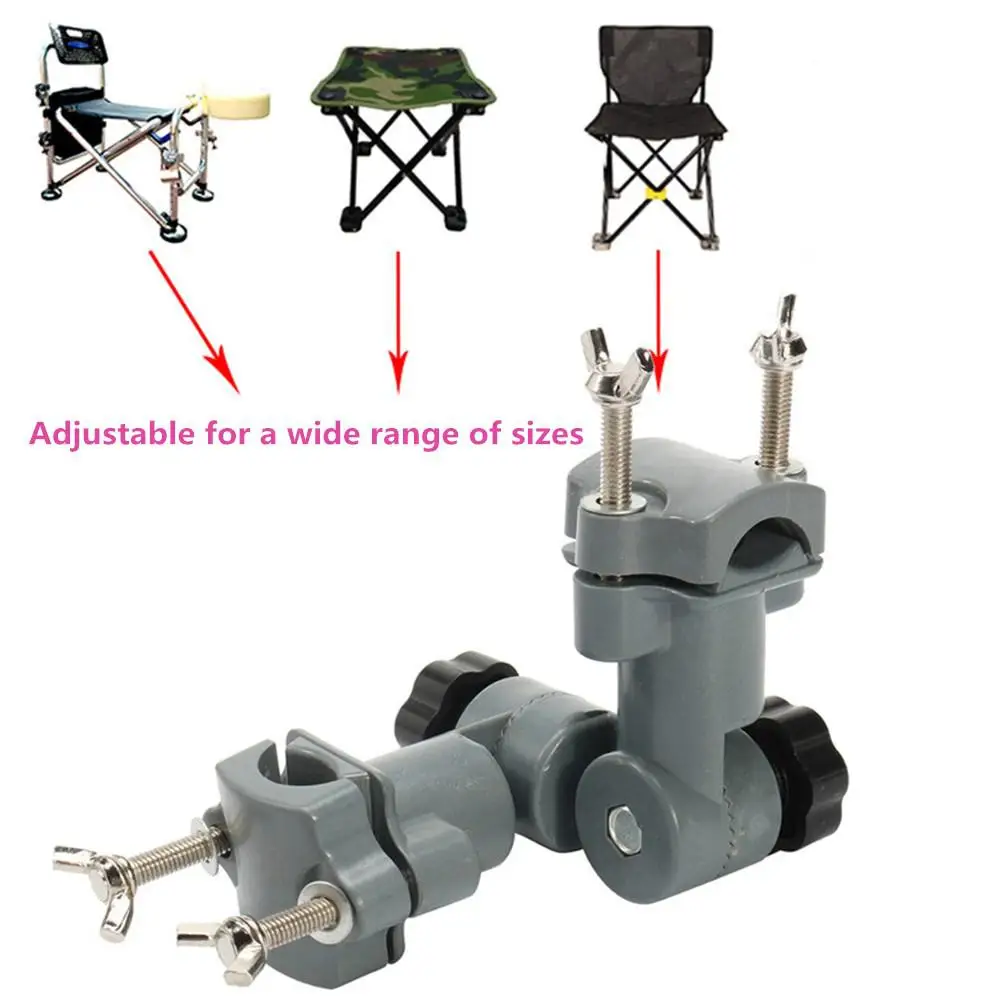 

Multi-functional Fishing Tools Holder Universal Fishing Chair Holders Attachment Fishing Rod Bracket tool for 10-25 mm pipe