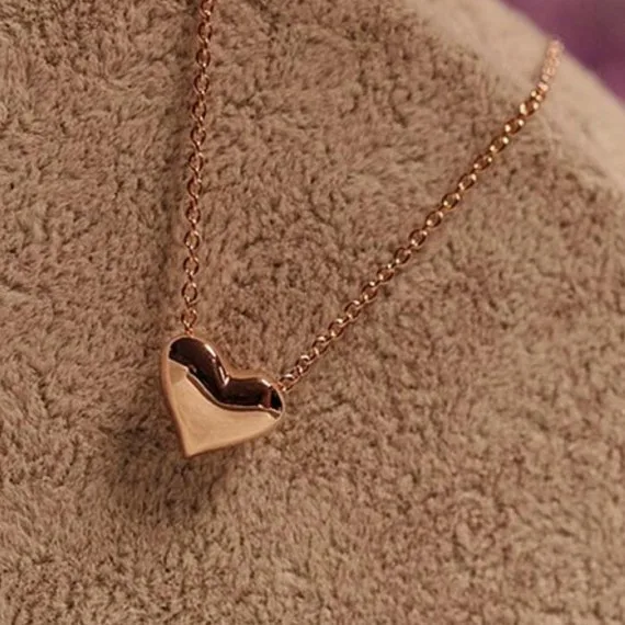 

New Arrival Fashion Women Loving Heart Shape Pendant Super Cute Women Romantic Necklace