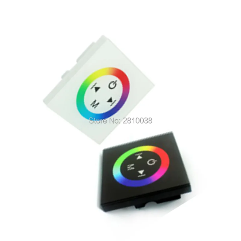 2 шт./лот полноцветный светодиодный контроллер DC 12 24 В led rgb Сенсорная панель 3