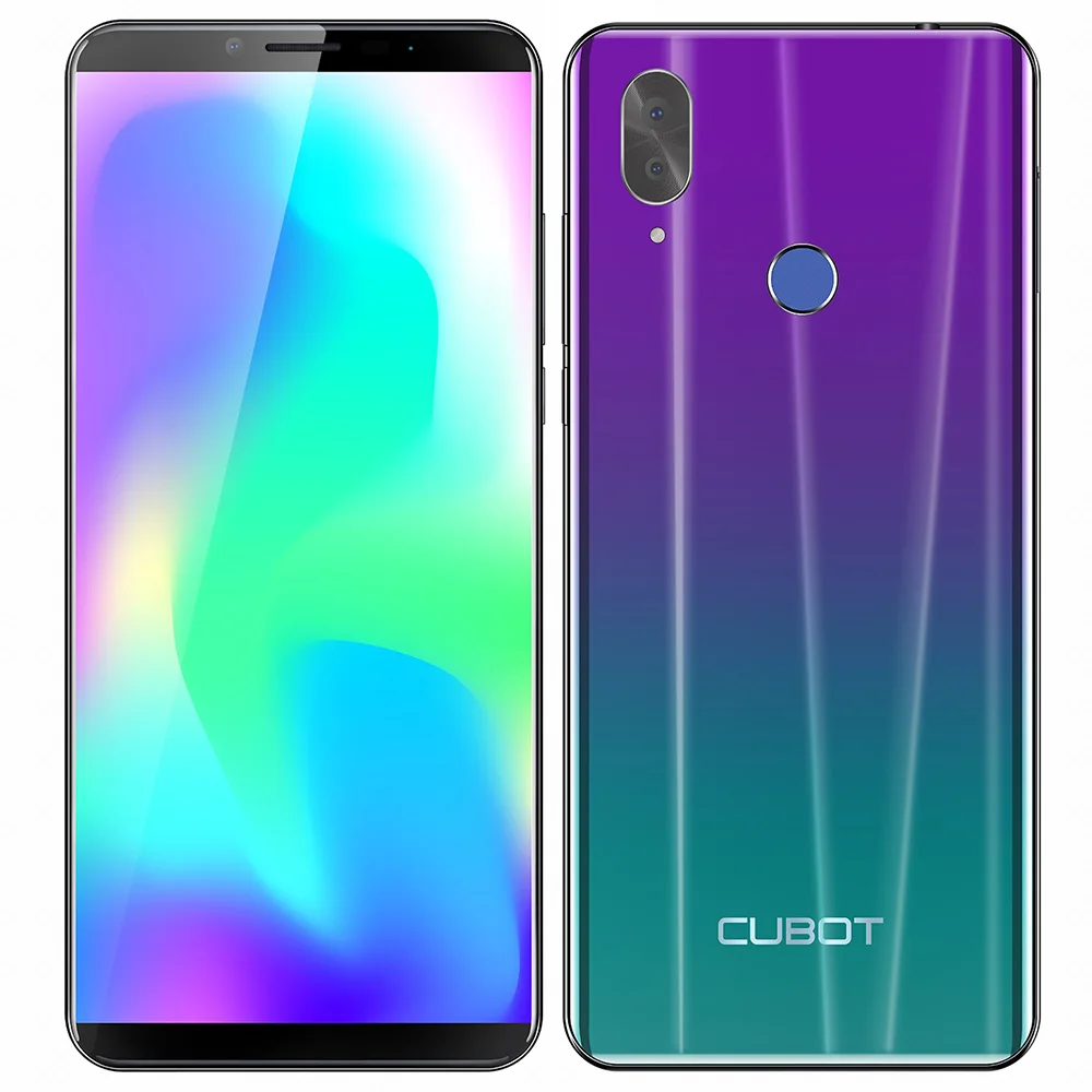 CUBOT X19 4G Smartphone 5.93'' Android 8.1 MT6763T ( Helio P23 ) Octa-core 2.5GHz 64-bit 4GB 64GB 16.0MP Fingerprint 4000mAh CUBOT X19 4G Smartphone 5.93'' Android 8.1 MT6763T ( Helio P23 ) Octa-core 2.5GHz 64-bit 4GB 64GB 16.0MP Fingerprint 4000mAh