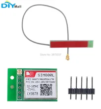 SIM800L GPRS GSM Module Quad-band TTL Serial Port 2G Network+ PCB Antenna Bomb Slot Automatic MicroSIM Card sim800l v2 0 5v wireless gsm gprs module quad band sim board quad band with antenna cable cap for arduino