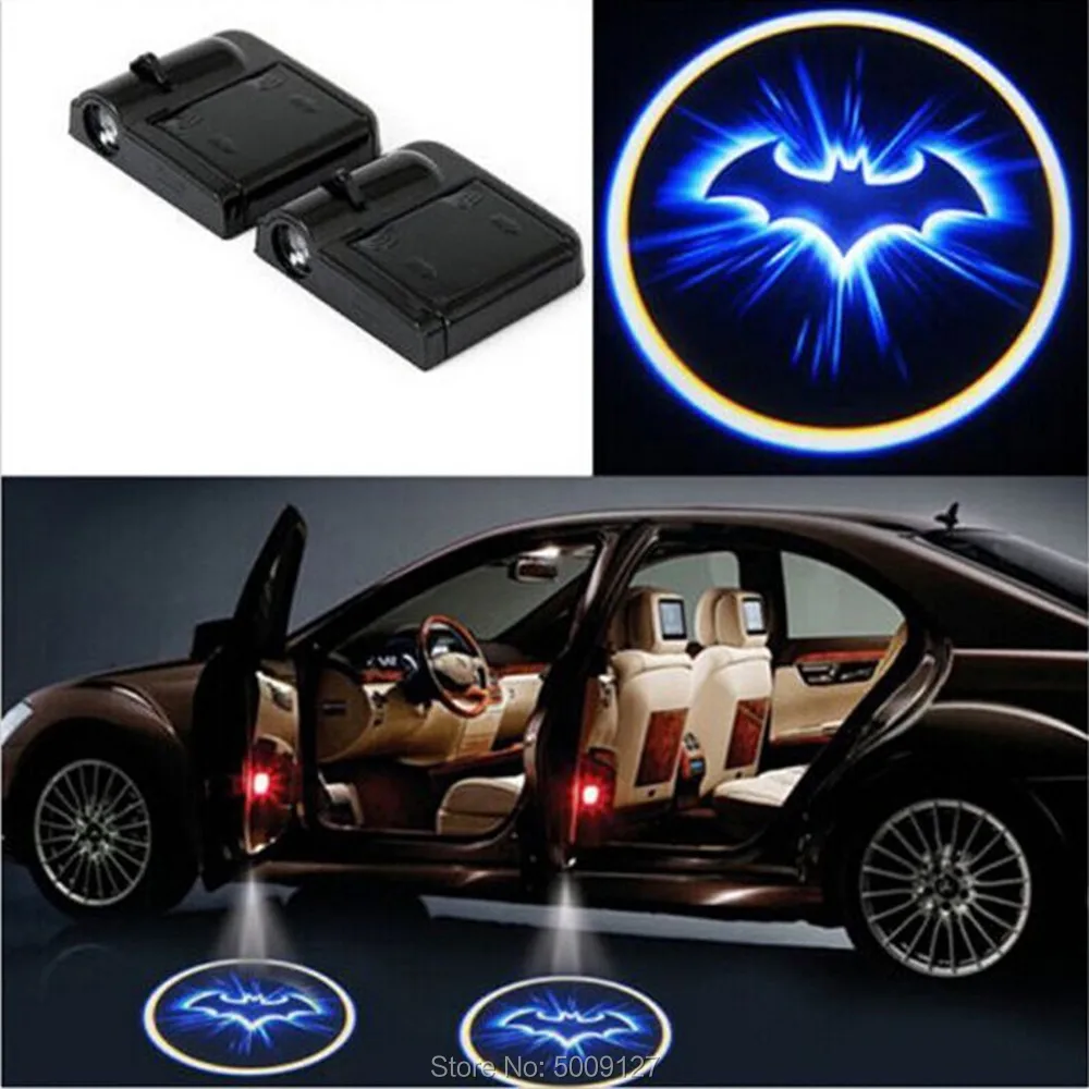 

2pcs Car Door LED Light Wireless Projector Emblem Light Car LED Logo For BMW Chevrolet Toyota Ford Focus 2 Fiesta Audi A4 B6 B8