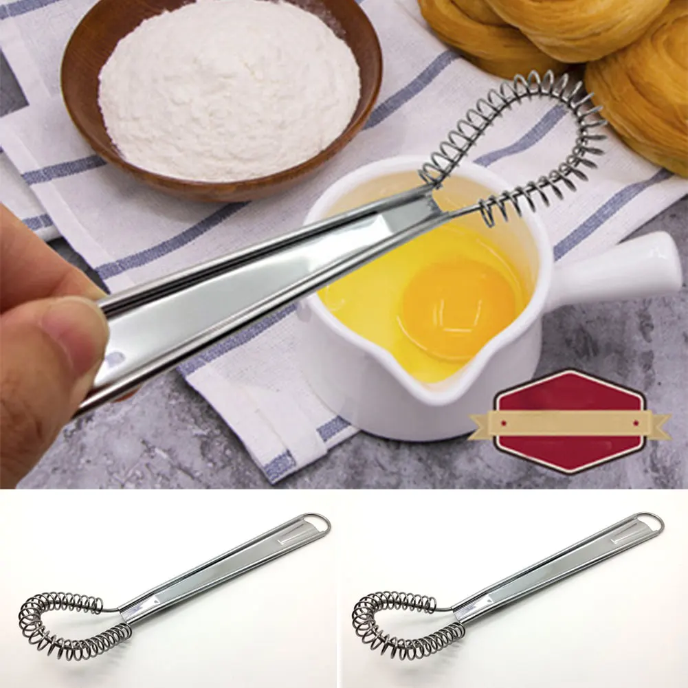 Ручка инструмент для выпечки ремесло гладкое молоко для приготовления пищи с покрытием венчик смесь соус из нержавеющей стали