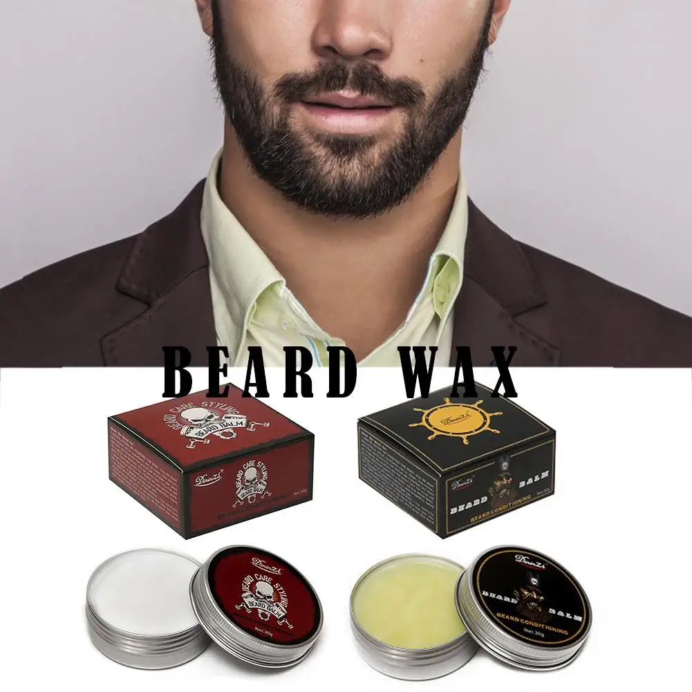 

Natural Beard Balm Beard Conditioner Professional For Beard Growth Organic Mustache Wax For Beard Smooth Styling 55g Leave-in