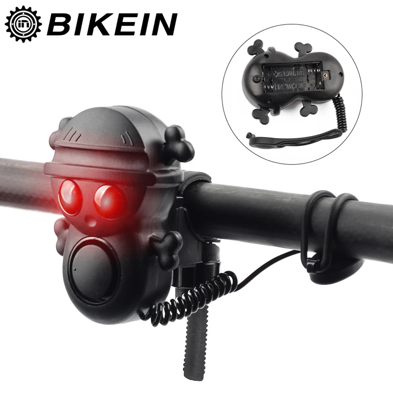 BIKEIN супер громкий Электрический клаксон для велосипеда MTB руль кольцо воздушная сигнализация звонок водонепроницаемые Аксессуары для велосипеда