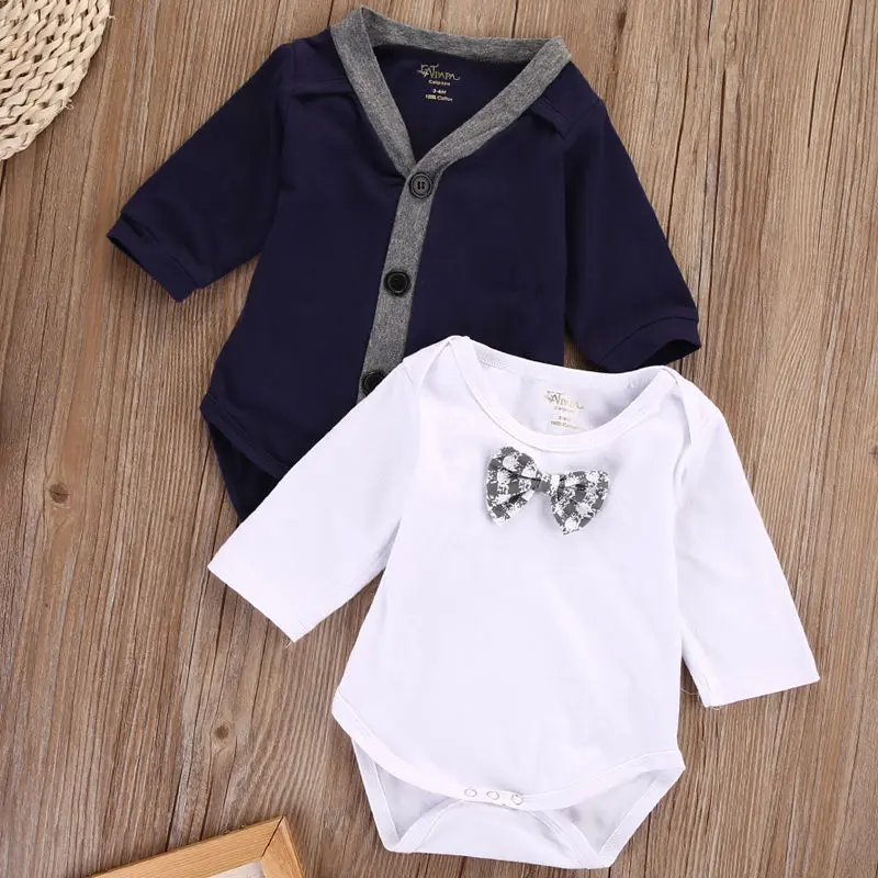 Pudcoco/Одежда для мальчиков; кардиган для маленьких мальчиков; толстовка; пальто+ комбинезон; футболка; комбинезон; одежда
