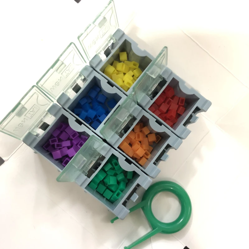 

180pcs/pack chameleon DIY gadget for Mechanical Keyboard White Light Change Colour Rgb Rainbow Lamp Cap with free key cap puller