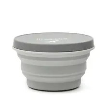 Напольная портативная силиконовая безопасная складная чаша для пикника