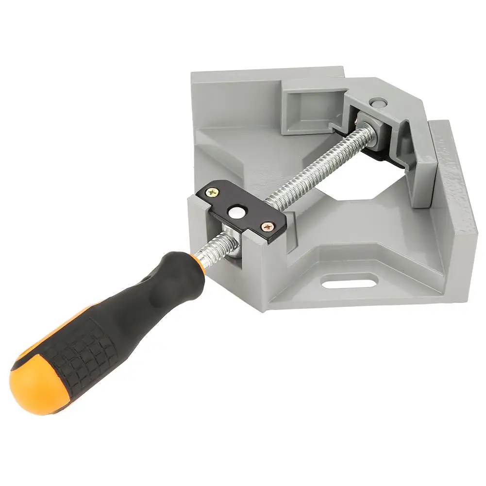 

90 Degree Right Angle Clamp Woodworking Clip Photo Frame Furniture Clamp Tool Single Handle