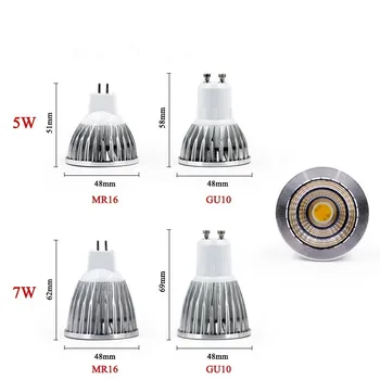 

MR16 GU10 LED Downlight 220V Counter Room Hotel A Living Room LED Lamp Cup Good Quality Display Lamp And Lights For Paintings