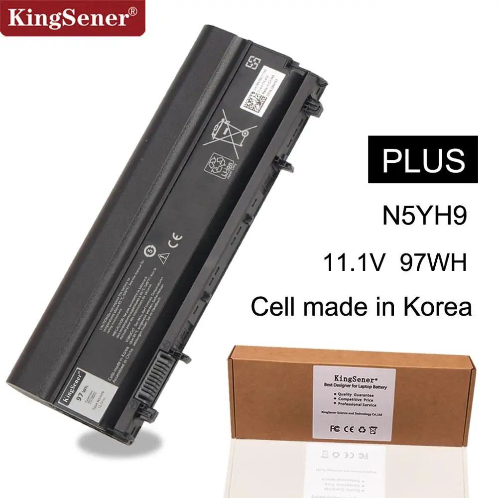 KingSener Korea Cell New N5YH9 Аккумулятор для ноутбука DELL Latitude E5440 E5540 VJXMC VV0NF 0K8HC 7W6K0 CXF66 9CELL 11 1 V