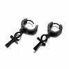 ANKH HUGGIE EARRINGS STAINLESS STEEL EGYPTIAN CROSS DROP EARING FOR MEN WOMEN EGYPT JEWELRY 3