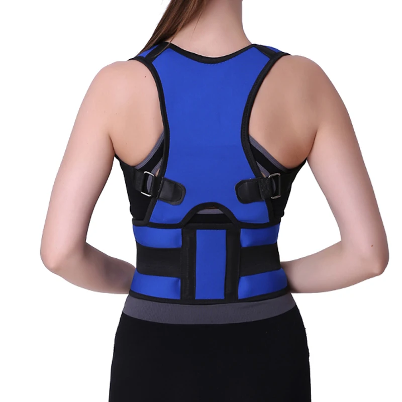 

Adjustable Adult Corset Back Posture Corrector Back Shoulder Lumbar Brace Spine Support Belt Posture Correction BKL01