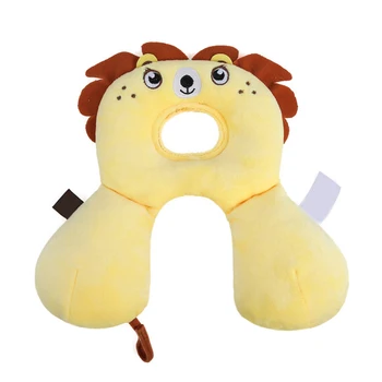 

1 piece Cartoon Baby Shaping Pillow Infant Car Travel Sleeping Pillow Headrest Neck support Protection Pillow Cartoon Seat Cover