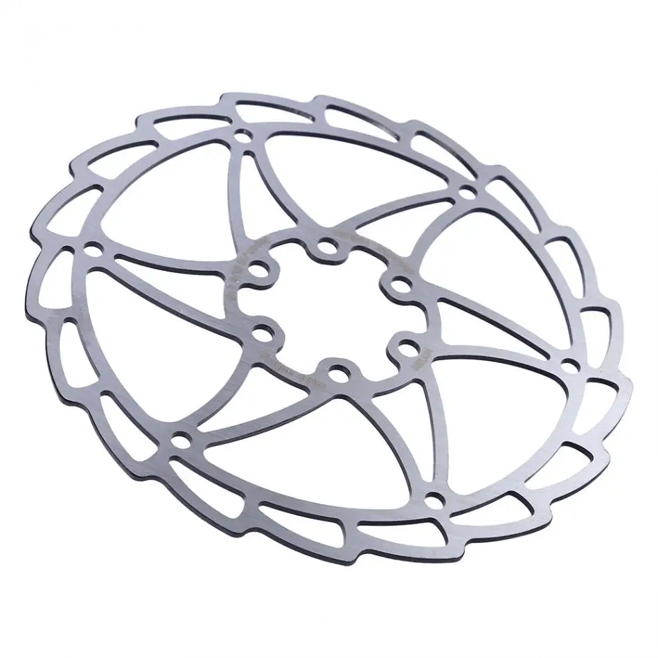 Stainless Steel Disc Brake Rotor 140mm 160mm 180mm Mountain Bike Cycling 6 Holes With Screws | Спорт и развлечения