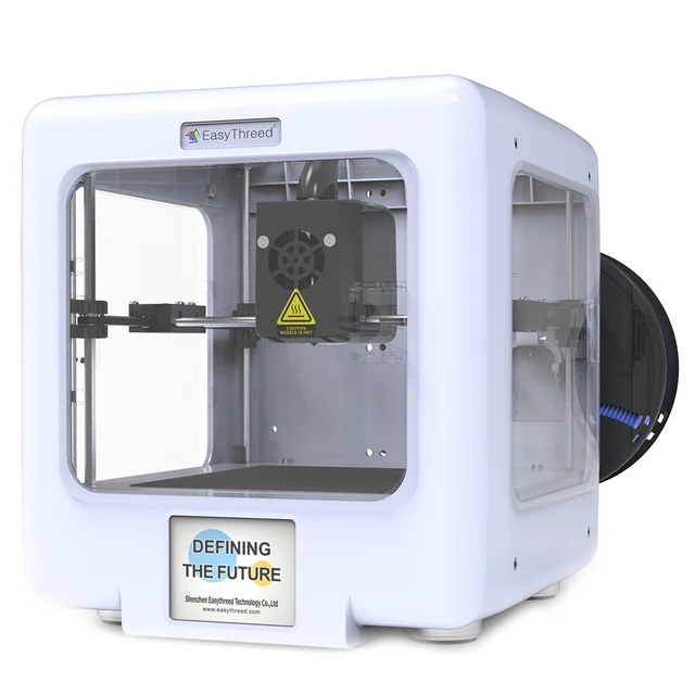 Best Price EasyThreed ET4000 Mini Small Parenting Puzzle Wisdom 3D Printer WiFi Mobile APP intelligent control 0.1-0.3mm Engraving Accuracy