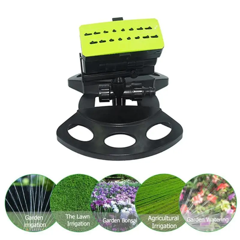 

Automatic Oscillating Sprinkler 16 Holes Garden Sprinklers Sprayer Garden Irrigation System Garden Lawn Forestry Watering Tools