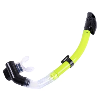 

Silicone Snorkel Full Dry Mouth Swimming Snorkel Underwater Sports Diving Equipment