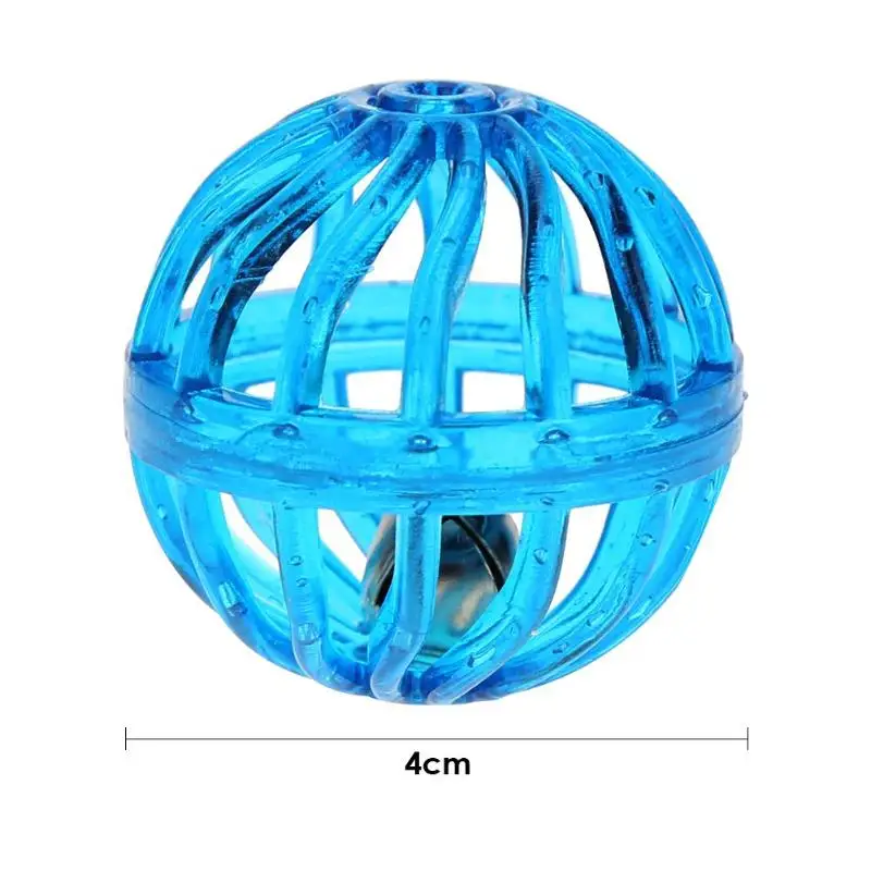 18 шт./компл. пластиковые кошки полые шарики с колокольчиками котенок звук погремушка интерактивная игрушка