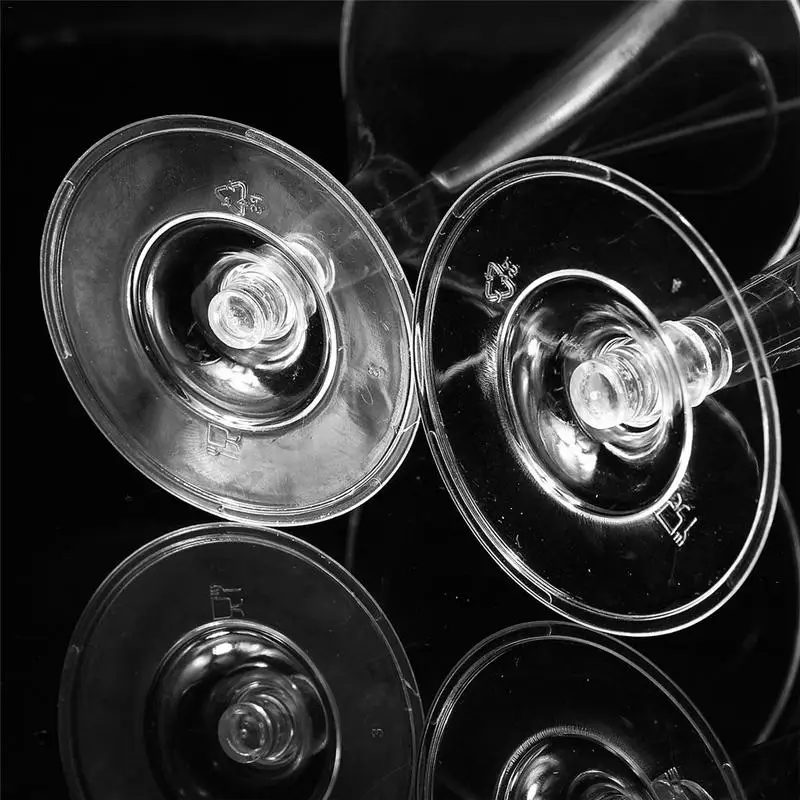 6 шт. день рождения праздничный ужин одноразовые посуда пластиковая посуда для коктейля стекло Ice пудинг со сливками чашки красное вино стекло