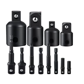 

8PC Steel Ball Post +4PC Reducer Sleeve Sleeve Adapter Post Conversion To Square Head Ball Post Sleeve Adapter