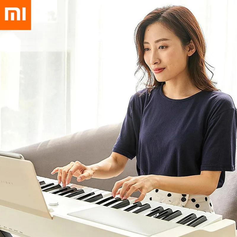 

61-Keys AI Check Smart Electronic Organ Keyboard Piano Support APP Smart Playing Education Earphone