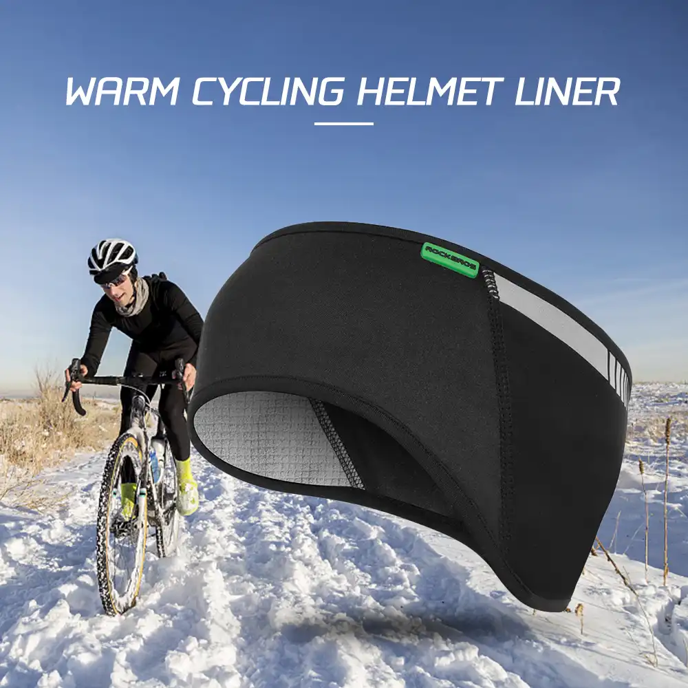 Diadema Para Ciclismo Gorro Para Cabeza De Abrigo Forro Para Casco De Bicicleta Cubierta Para Oreja Banda Elastica Deportiva Calentador De Oidos Para Hombres Y Mujeres Aliexpress