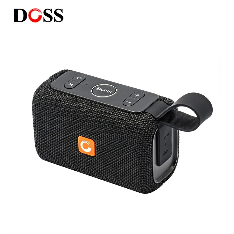 

DOSS E-go Outdoor IPX6 Waterproof Speaker for iPhone Mini Bluetooth Portable Wireless Speakers shower speaker Support TF AUX USB