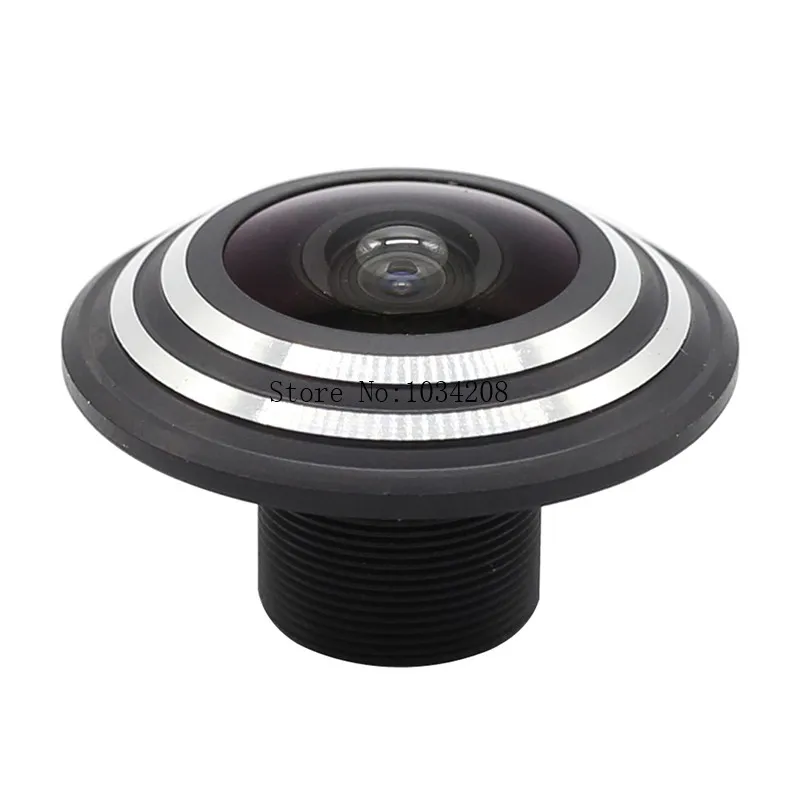 

Wide Angle View Fisheye Lens 1.66mm 1/2.7 5MP 180Degreefor Panoramic Security Camera F2.0 Wide Angle for Door IP Camera