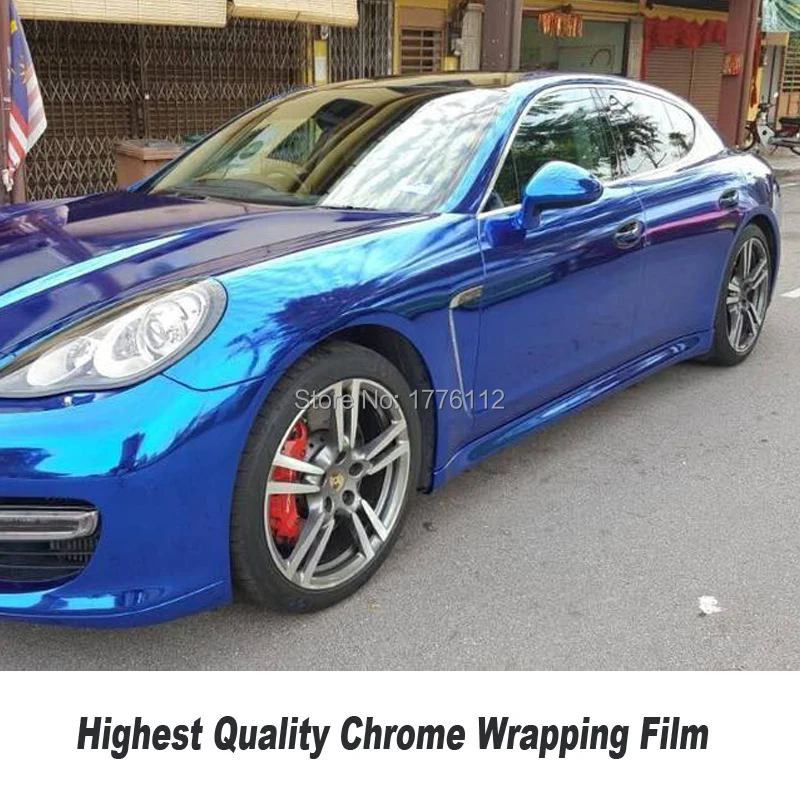 Life Of A Baller Jual Biru Tua Chrome Vinyl Stiker Gelap Blue