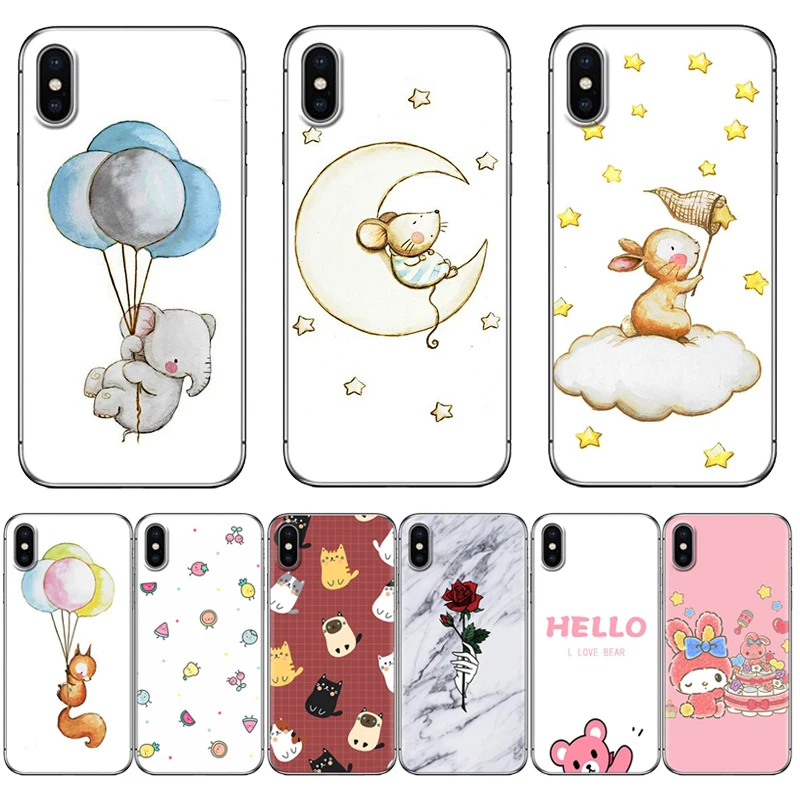 

Cartoon Series Phone Case For Alcatel Pixi 4 Plus Power 1C 1X 3 7 3C 3V 3X 5 U5 Plus Cover