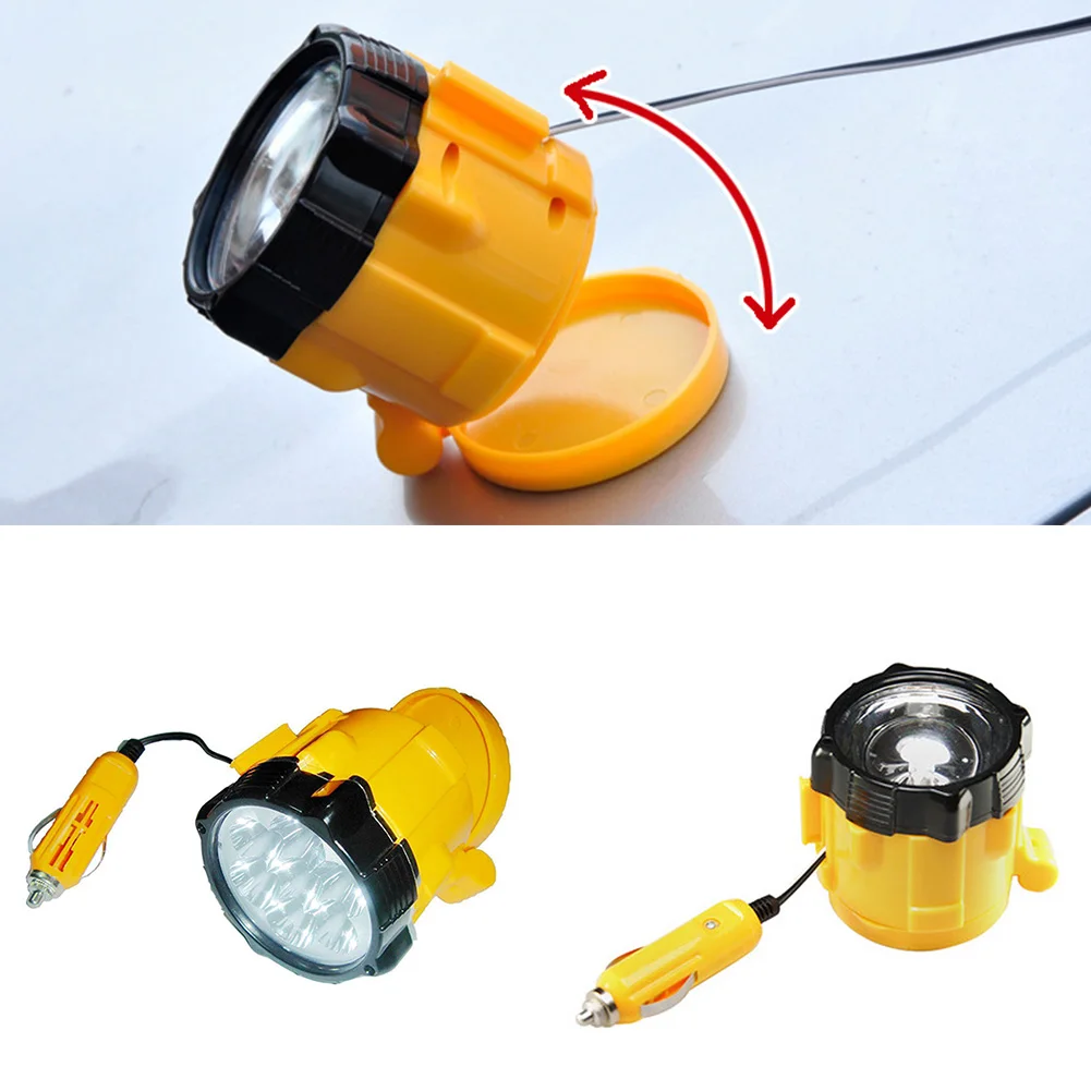 

7LED Warning Illumination Repair Working Lamp Night Malfunction Emergency Light Magnetic Universal Mini Car