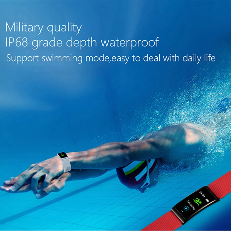 Продажа X3 спортивные Смарт часы для взрослых IP68 Водонепроницаемые пульсометр Монитор артериального давления font b gps b font Bluetooth Смарт часы браслет для iOS часы