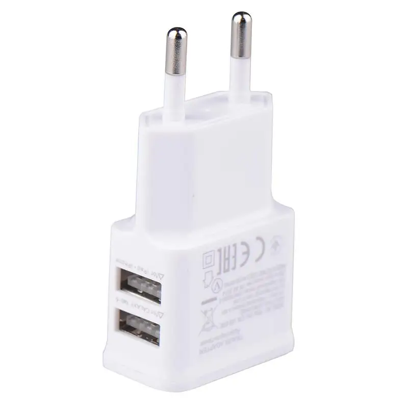 Зарядное устройство с двумя USB-портами 5 В 1 А/2 А | Электроника