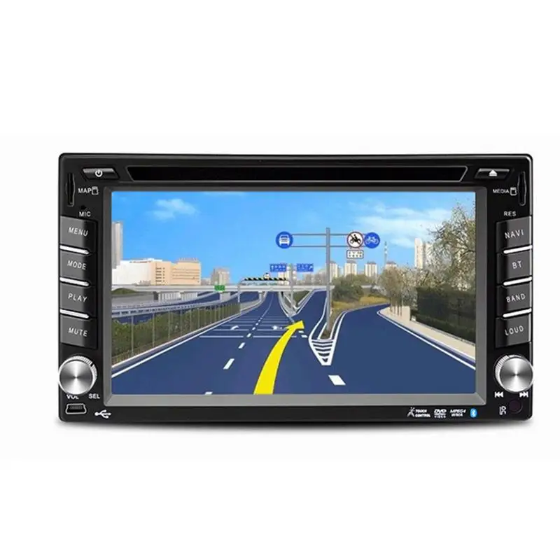 Clearance Universal Car Multimedia Player Car GPS Navigation Video System CD Reader TV Player Bluetooth MP5 Media DVD Car Accessories 5