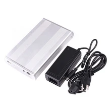 Silver 3 5 Inches USB 2 0 IDE Hard disk HDD Enclosure Cartridge Case