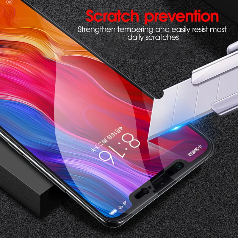 9D полное покрытие закаленное стекло для Xiaomi Redmi Note 7 6 Pro 5 Plus 6A Mi 8 A2 Lite Mi8 защитная